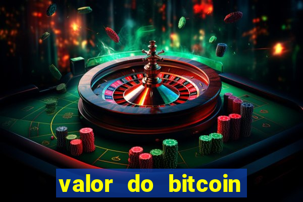 valor do bitcoin em 2020